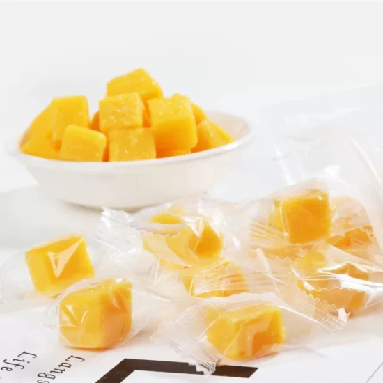 Gummiartige Mango-Süßigkeiten, Gelee-Soft-Süßigkeiten, Mango-Süßigkeiten aus China