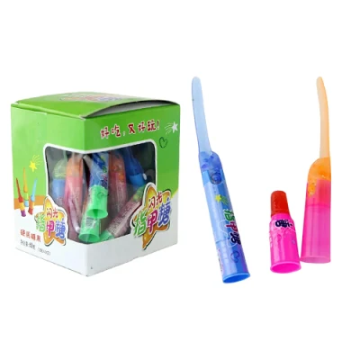Hersteller Großhandel Halal OEM Hot Sell Nail Lollipop Finger Sweet Lighting Candy